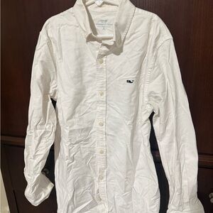 Vineyard Vines Boys White Oxford Buttondown Shirt